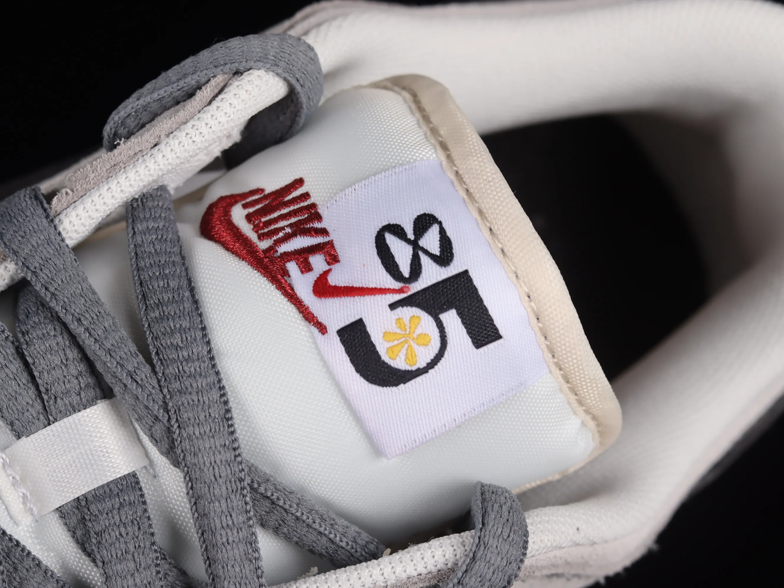 All categories Nk SB Dunk series Nk SB Dunk Low low-top sneakers Nk SB Dunk Low "85" black and gray double hook SB low-top sports and leisure sneakers DO9457-114